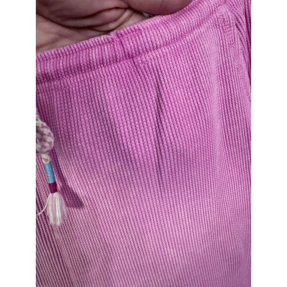 Sunnyside by Sundry waffle knit stonewash joggers size L lounge comfort ahtleisu - Picture 4 of 5